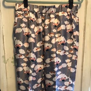 NWOT J. Crew Collection Pull-On Silk Pants - Lined